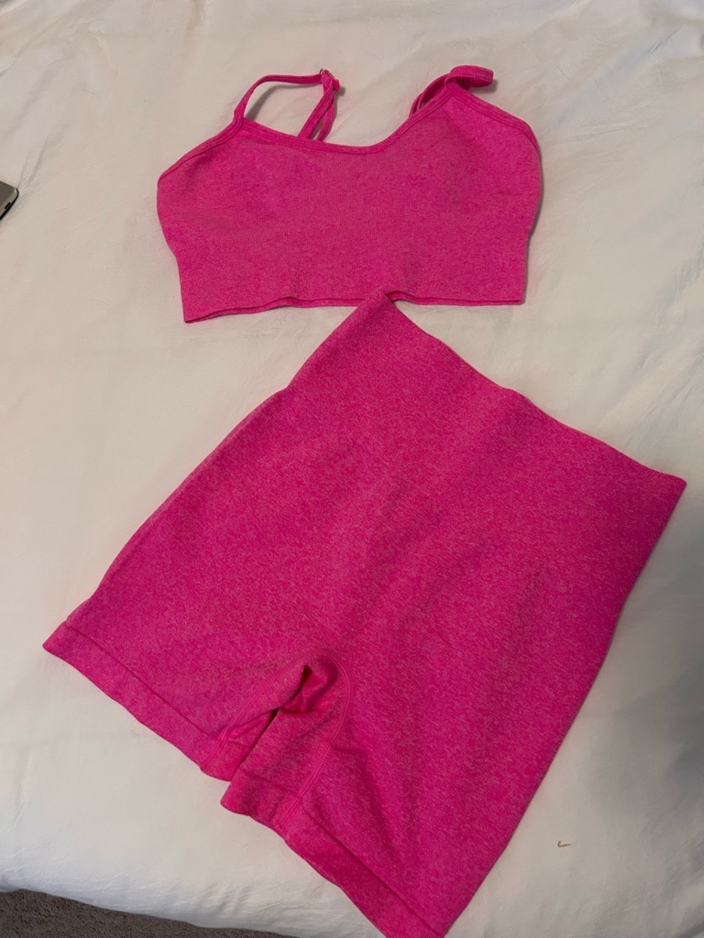 Pink Two-Piece Active Set - Picture 5 of 7